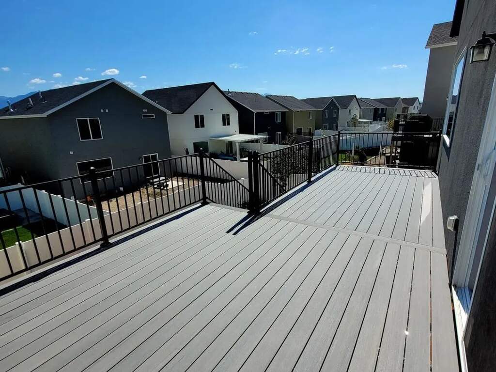 Large, window-rich buildings by TC Decks offer panoramic views.