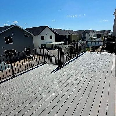 Large, window-rich buildings by TC Decks offer panoramic views.