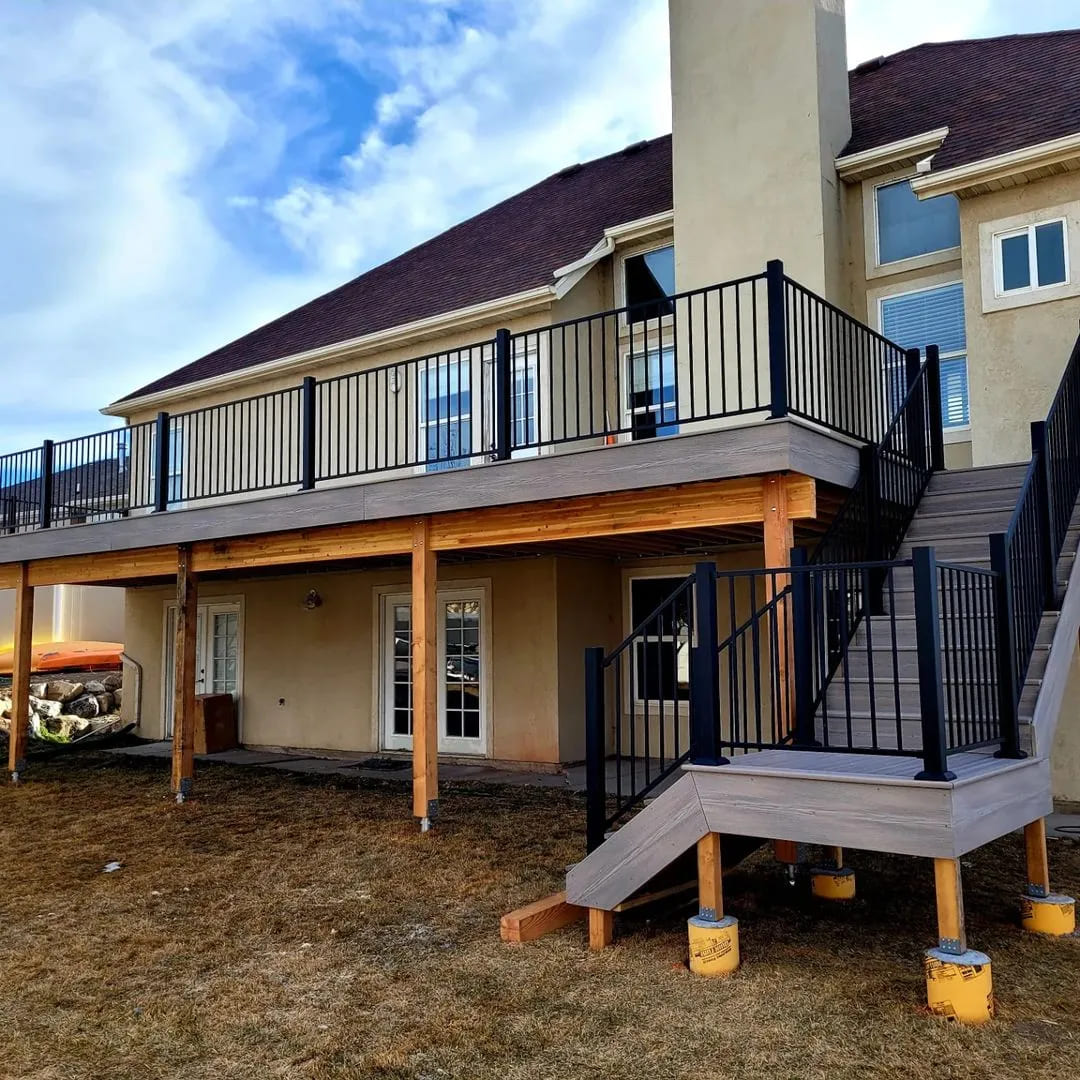 Porches and balconies by TC Decks add character to your home's exterior.