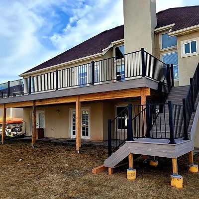 Porches and balconies by TC Decks add character to your home's exterior.