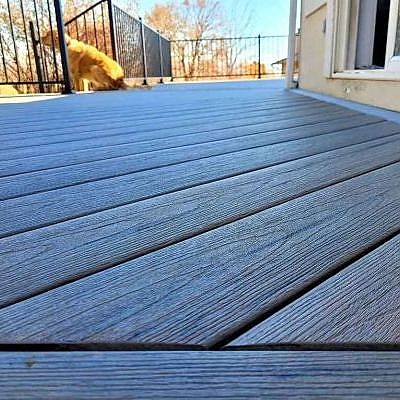 Detailed flooring on wooden decks by TC Decks showcases exceptional craftsmanship.