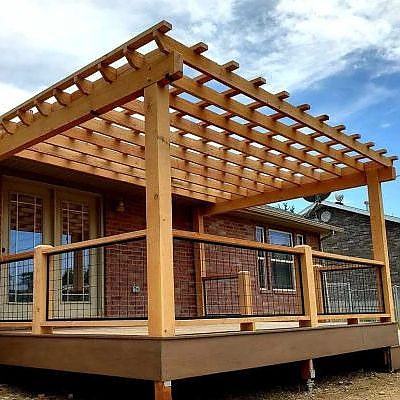 Rooftop gatherings are enhanced by wooden benches from TC Decks.