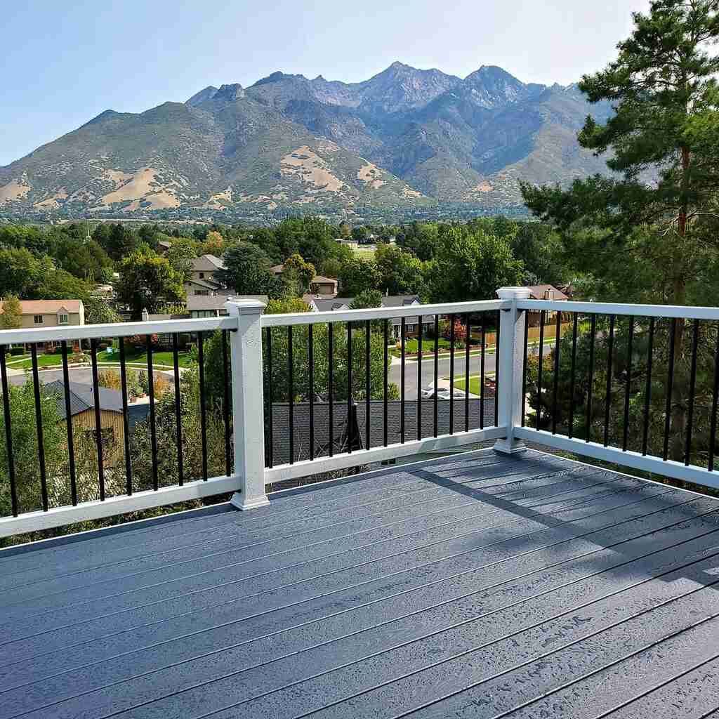 City and mountain views are better from balconies designed by TC Decks.