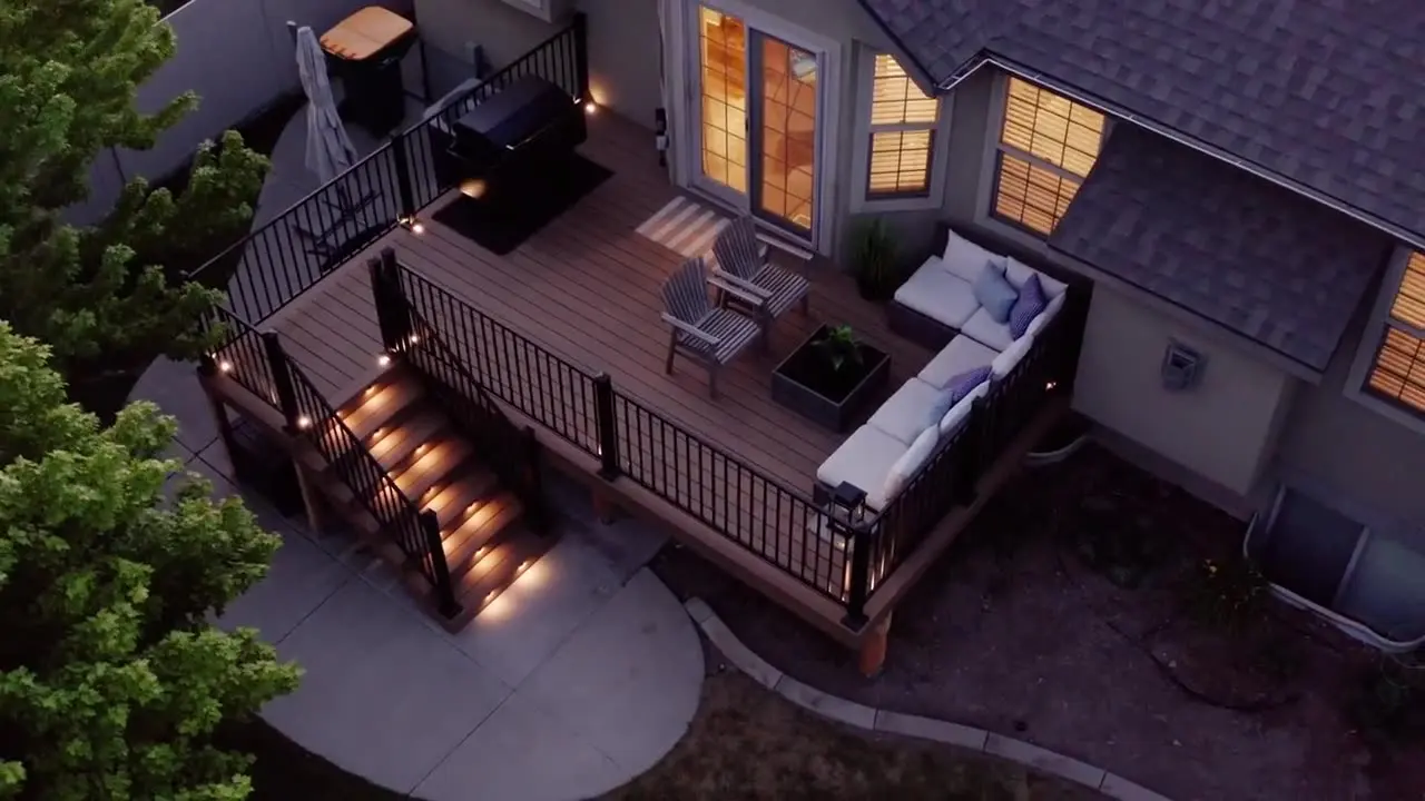 Composite deck built by TC Decks